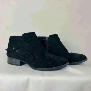Black Moto Booties